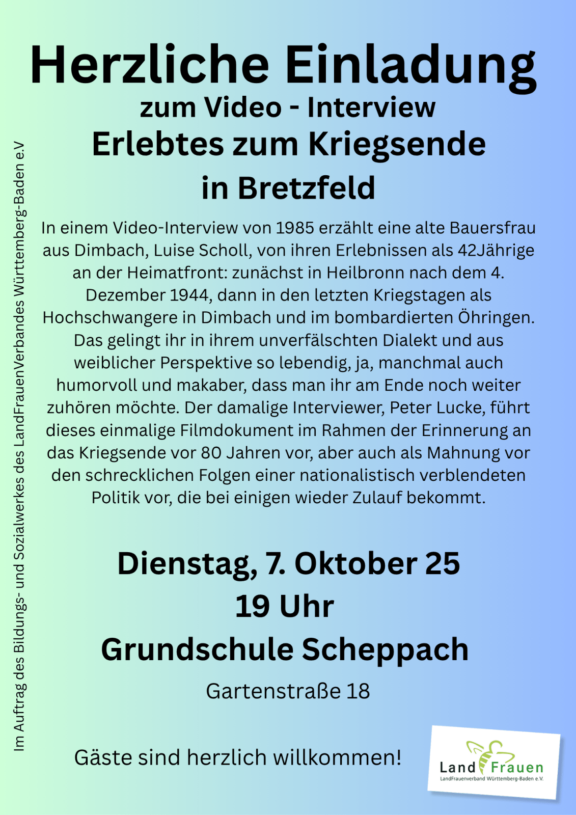 Erlebtes zum Kriegsende in Bretzfeld