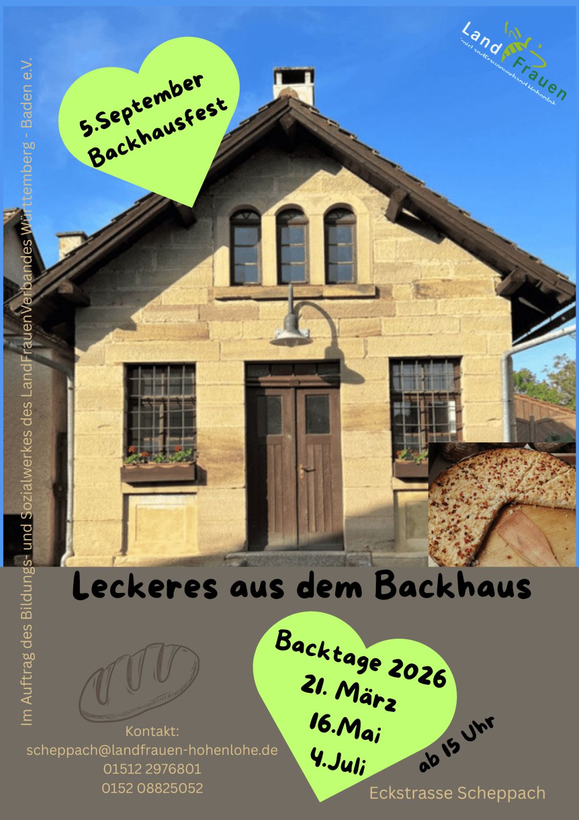 Termine Backhaus 2526